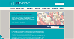 Desktop Screenshot of firstfederation.org